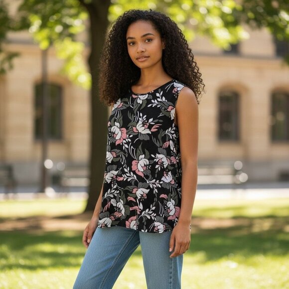 Pre owned ladies blouse by The Loft, size X large - Picture 2 of 7